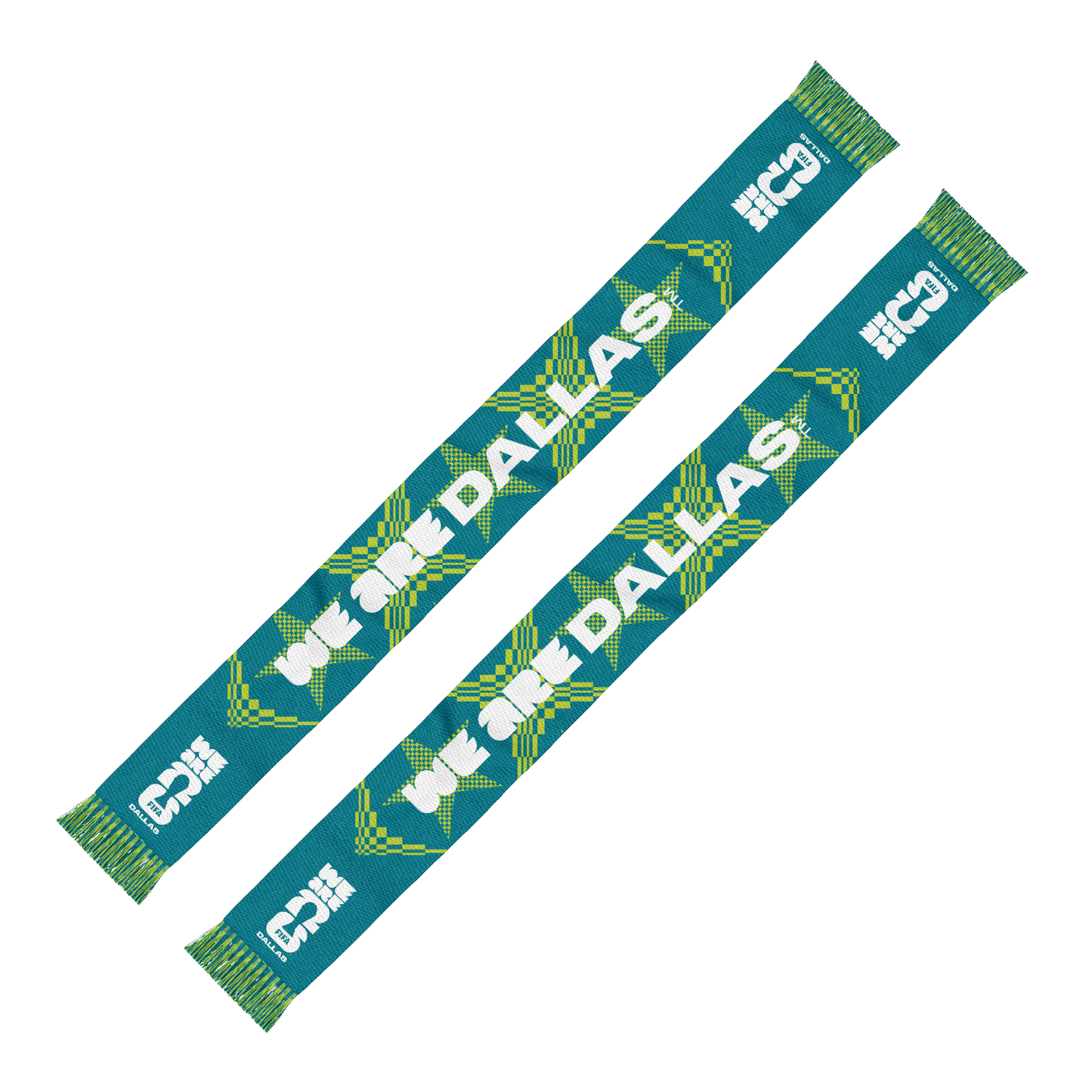 2026 World Cup Host City Dallas Scarf