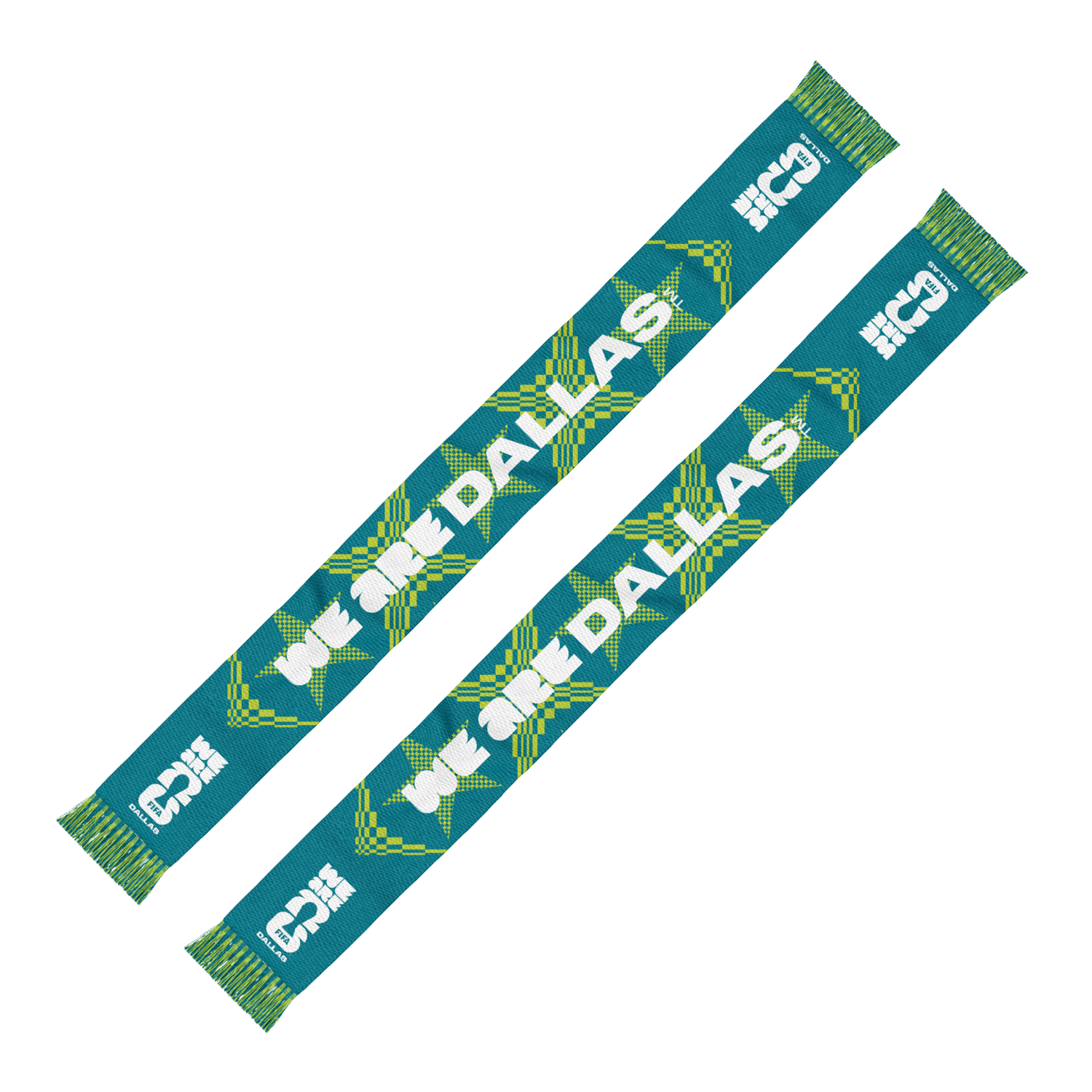 2026 World Cup Host City Dallas Scarf