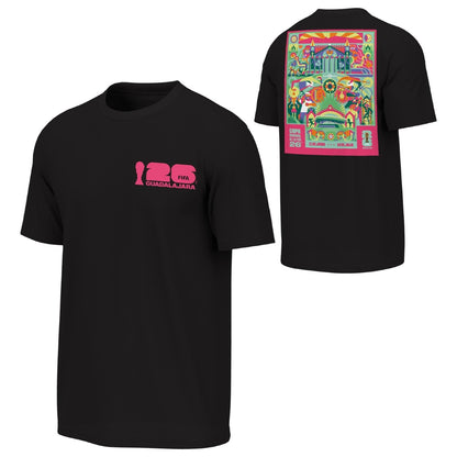 2026 World Cup Guadalajara Poster Black T-Shirt - Unisex