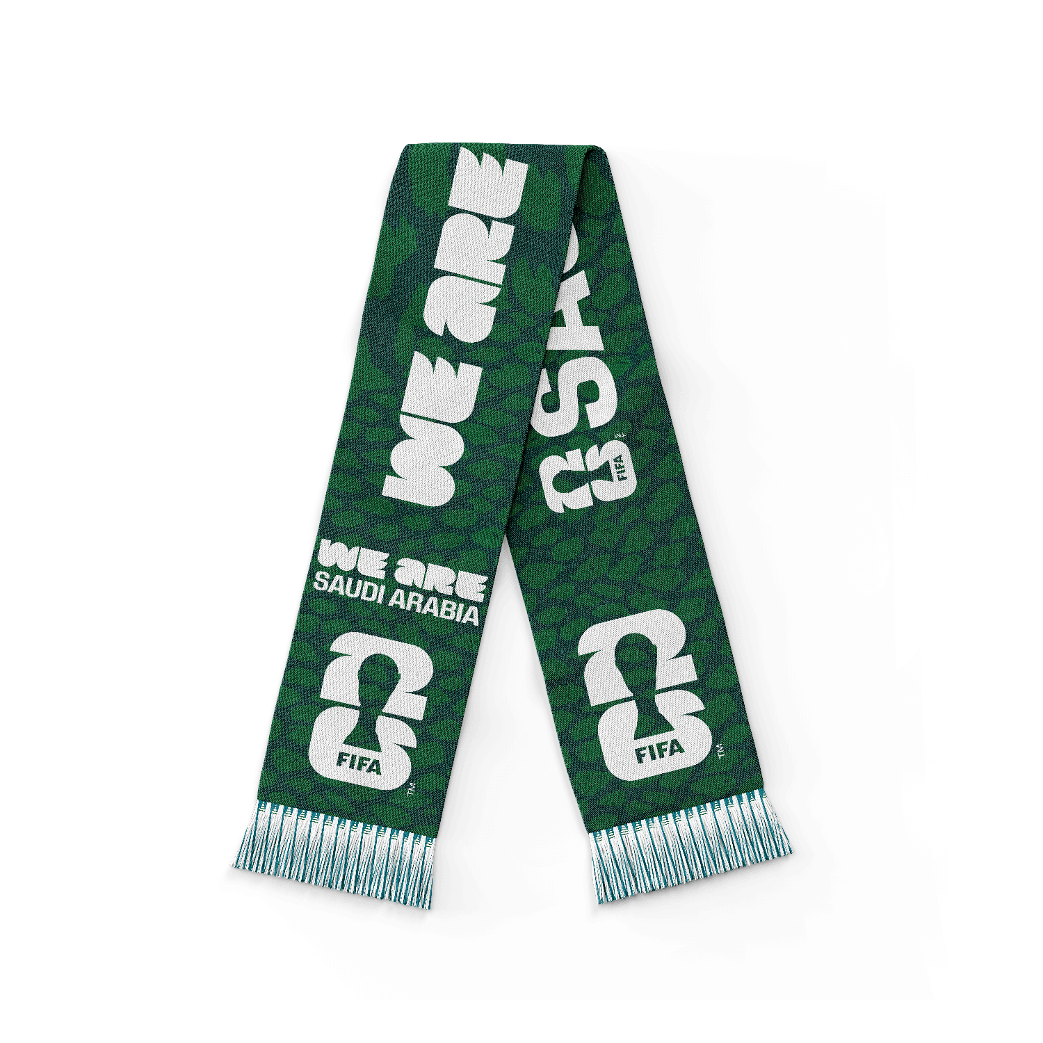 2026 World Cup We Are Saudi Arabia Scarf