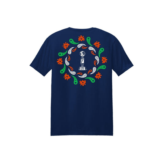 FIFA Futsal World Cup Uzbekistan 2024™ Blue Trophy T-Shirt - Unisex