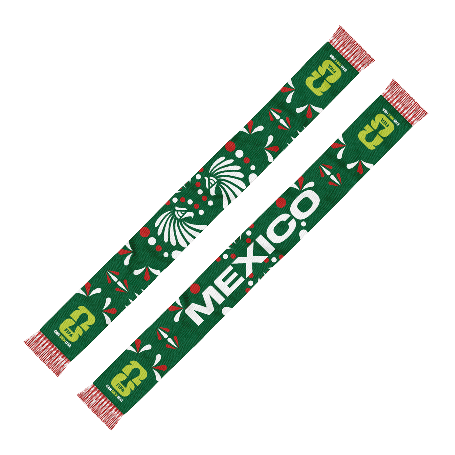 2026 World Cup Host Country Mexico Scarf