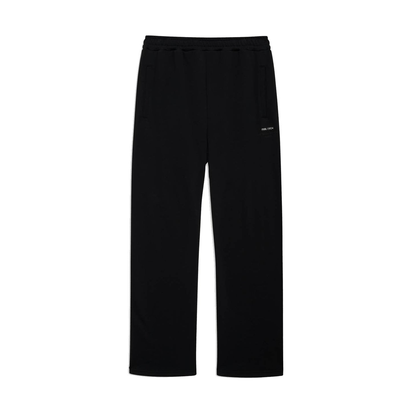 FIFA 1904 Stacked Black Sweat Pants - Unisex