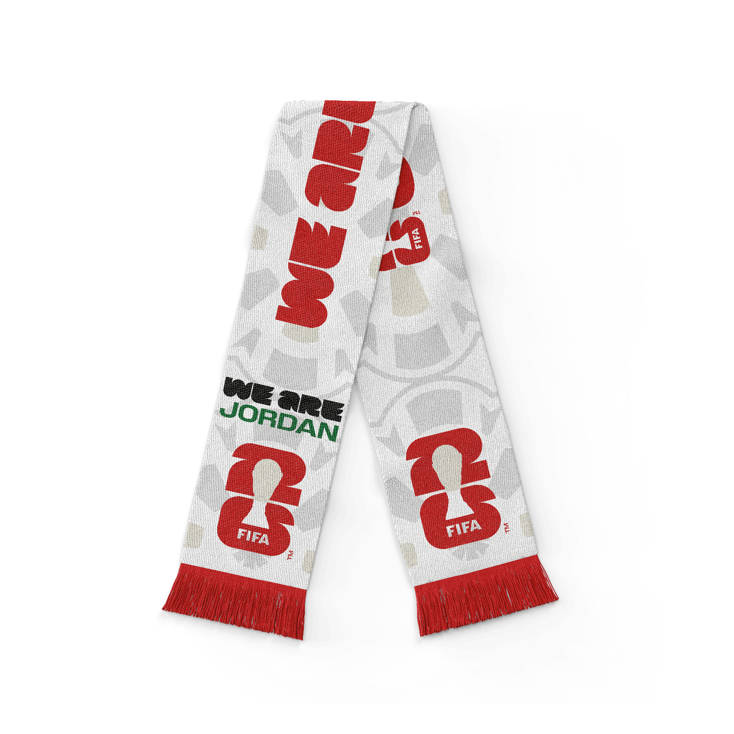 2026 World Cup We Are Jordan Scarf