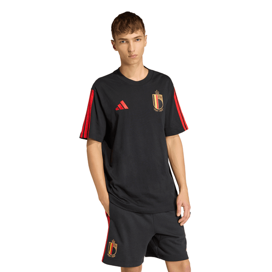 adidas Belgium DNA Black T-Shirt - Men's