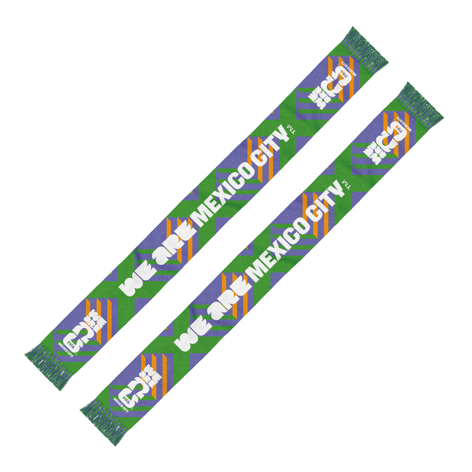 2026 World Cup Host City Mexico City Scarf
