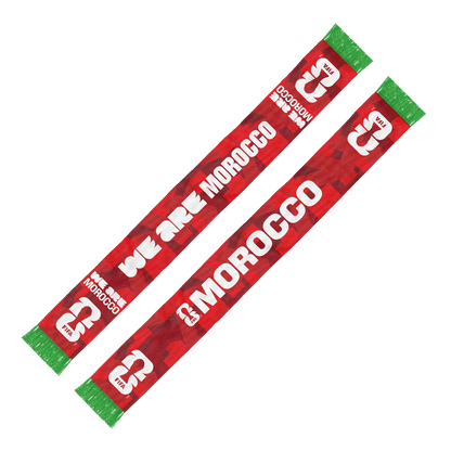 2026 World Cup We Are Morocco Scarf