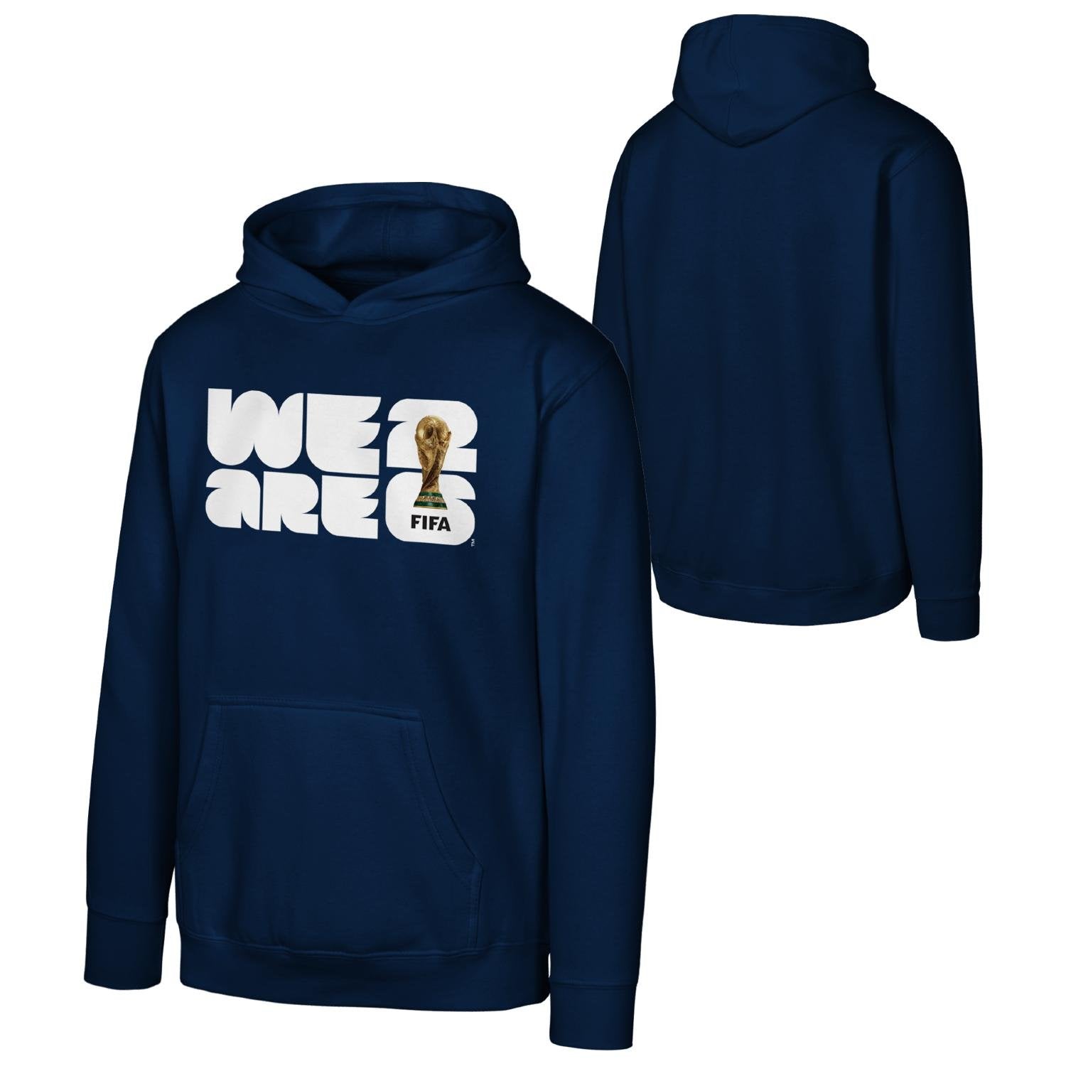 World Cup 2026 We Are 2026 Emblem Hoodie - Youth