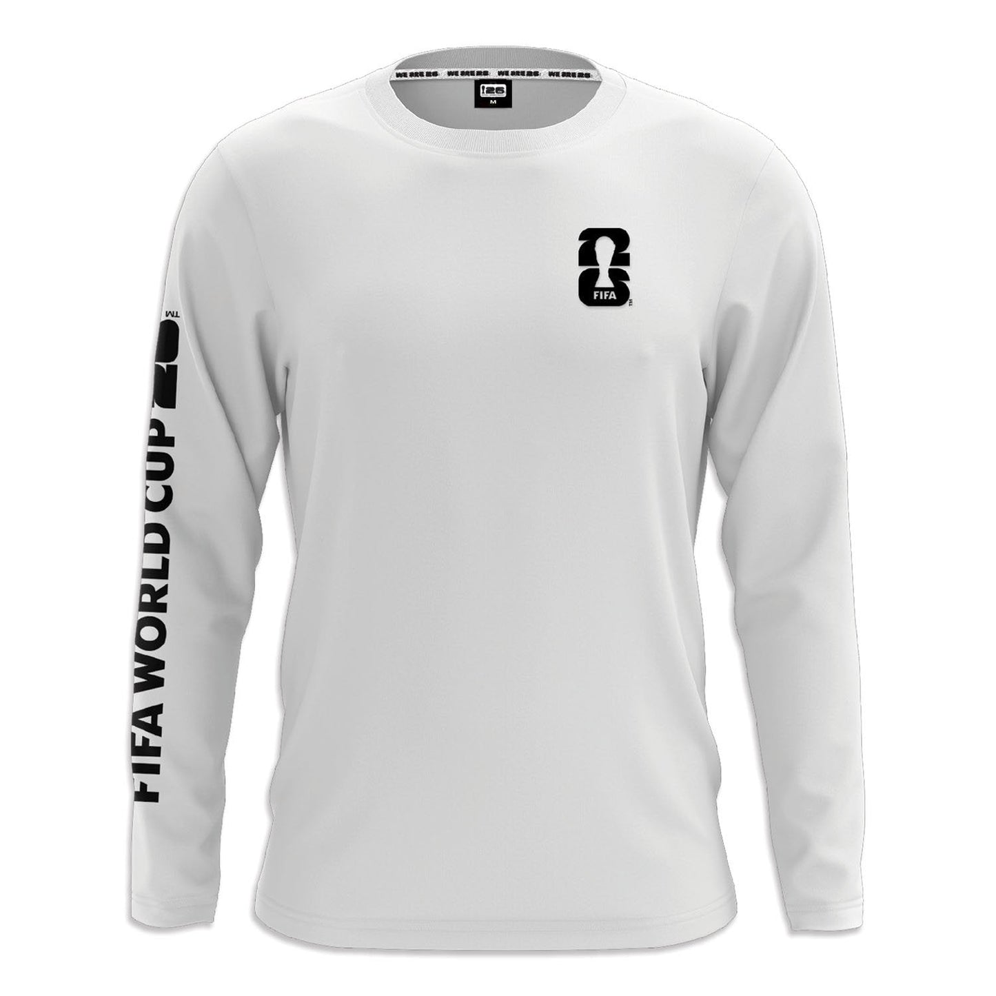2026 World Cup Tiles Long Sleeve White T-Shirt - Unisex