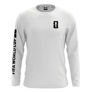 2026 World Cup Tiles Long Sleeve White T-Shirt - Unisex
