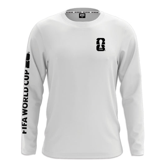 2026 World Cup Tiles Long Sleeve White T-Shirt - Unisex