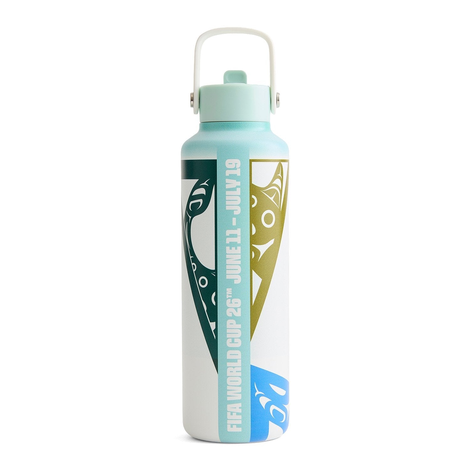 World Cup 2026 Vancouver Poster Water Bottle
