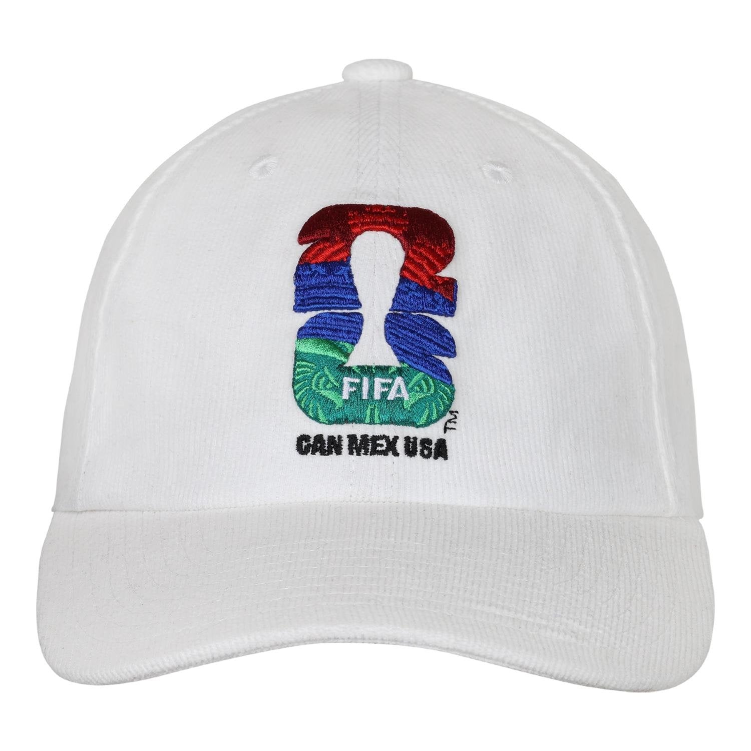 FIFA World Cup 2026™ Continent Emblem White Cap – FIFA Official Store