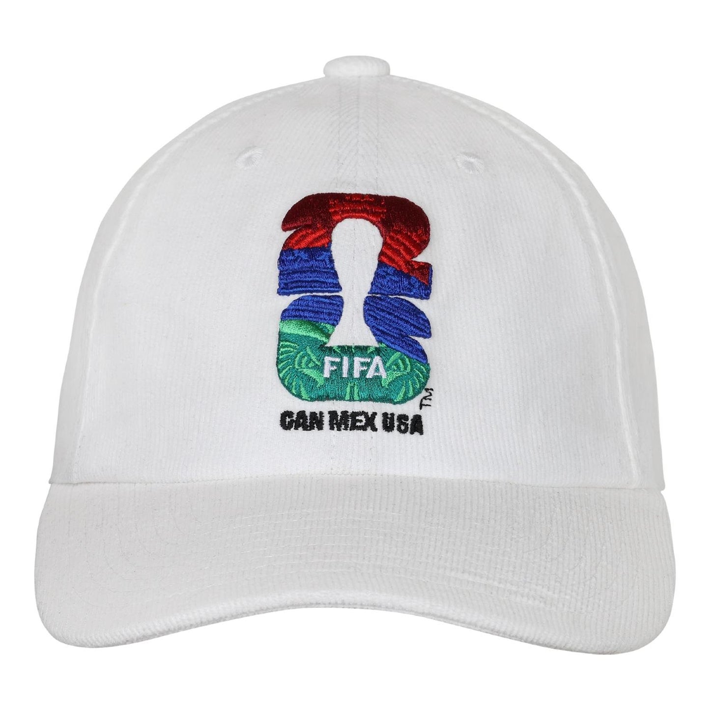 World Cup 2026 Continent Emblem White Cap