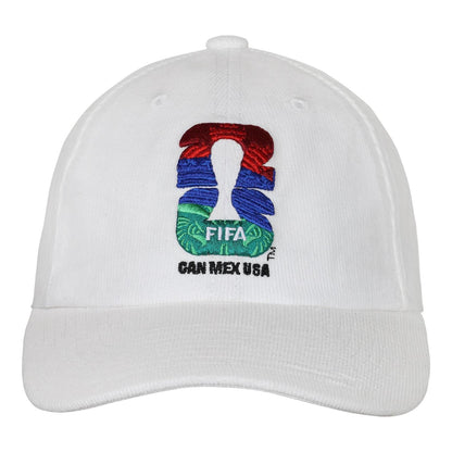 World Cup 2026 Continent Emblem White Cap