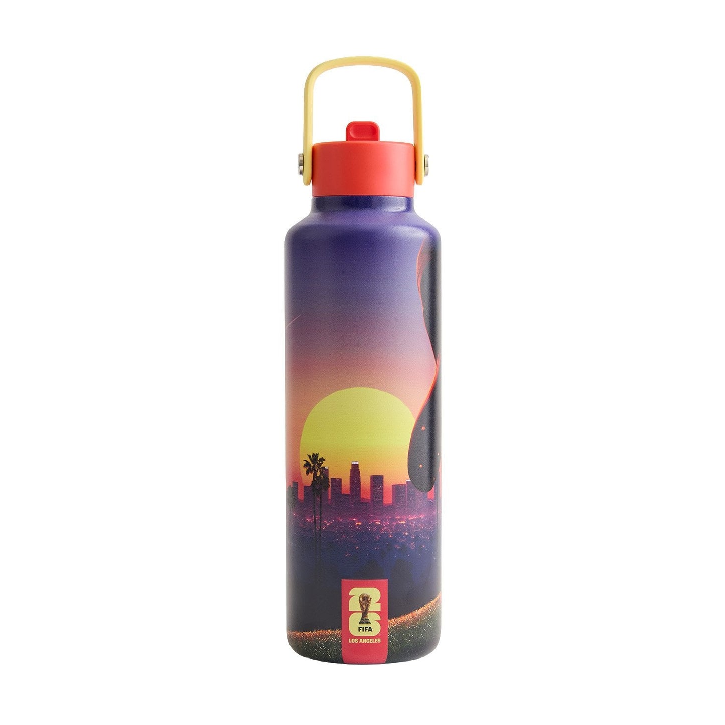 World Cup 2026 Los Angeles Poster Water Bottle