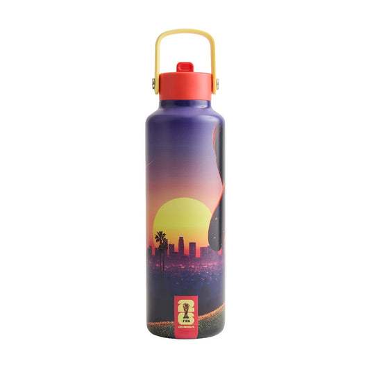 World Cup 2026 Los Angeles Poster Water Bottle