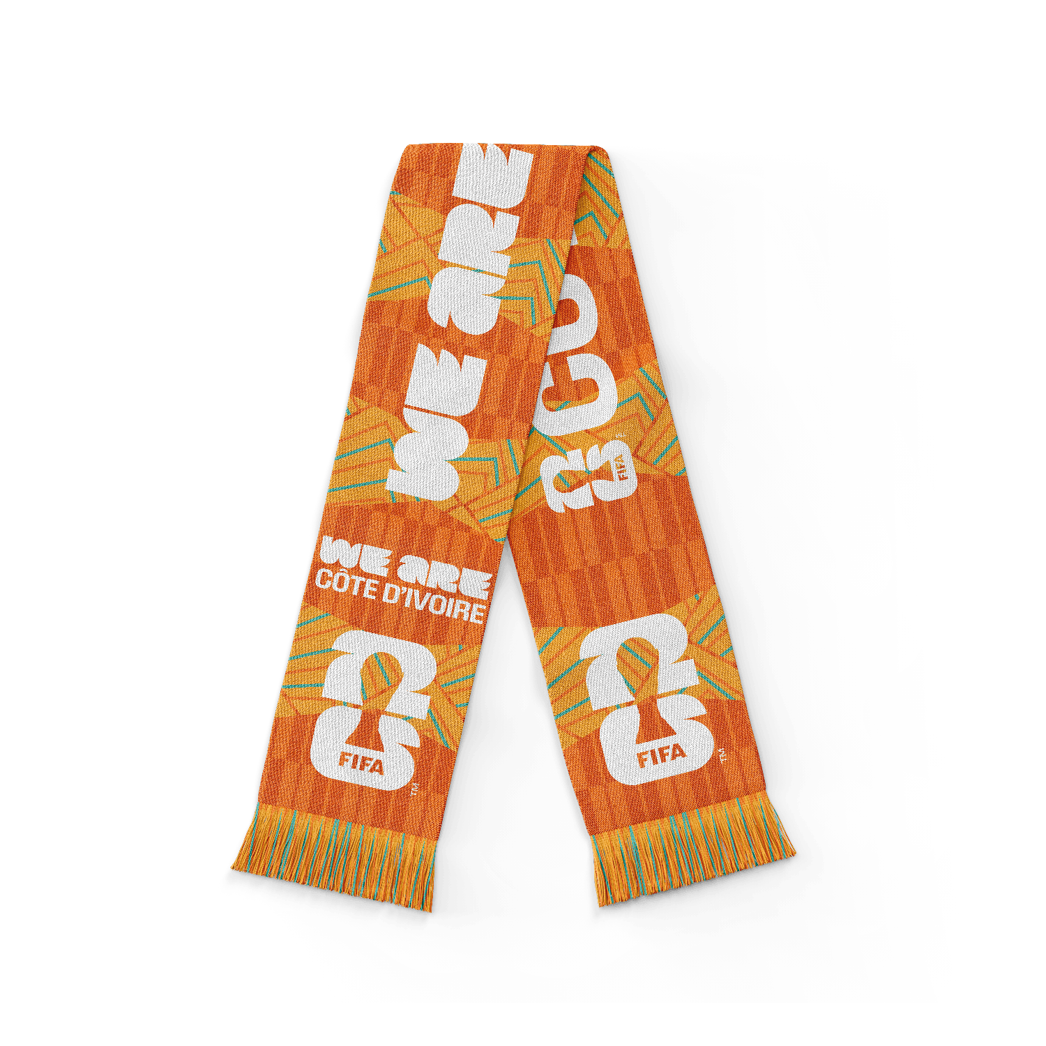 2026 World Cup We Are Côte d'Ivoire Scarf