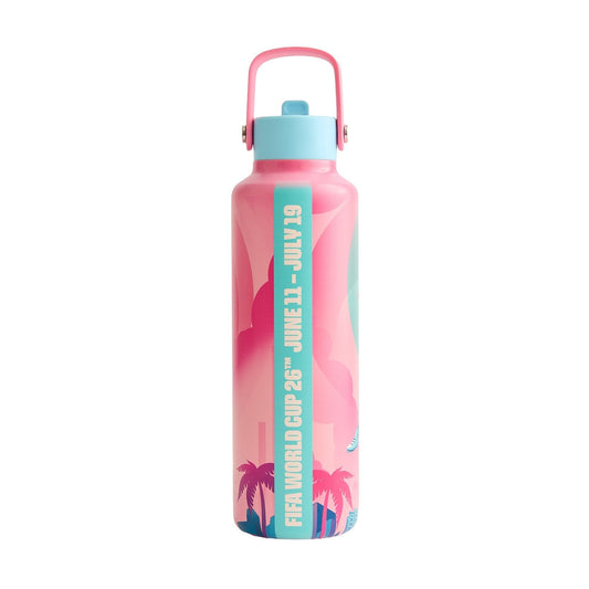 World Cup 2026 Miami Poster Water Bottle