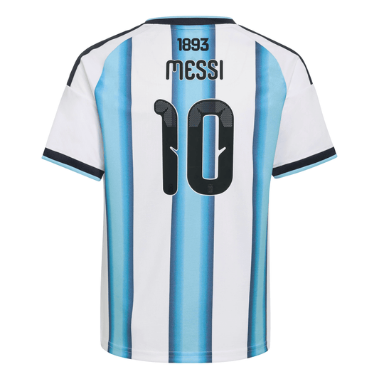 adidas Argentina 2026 Messi Home Jersey - Youth
