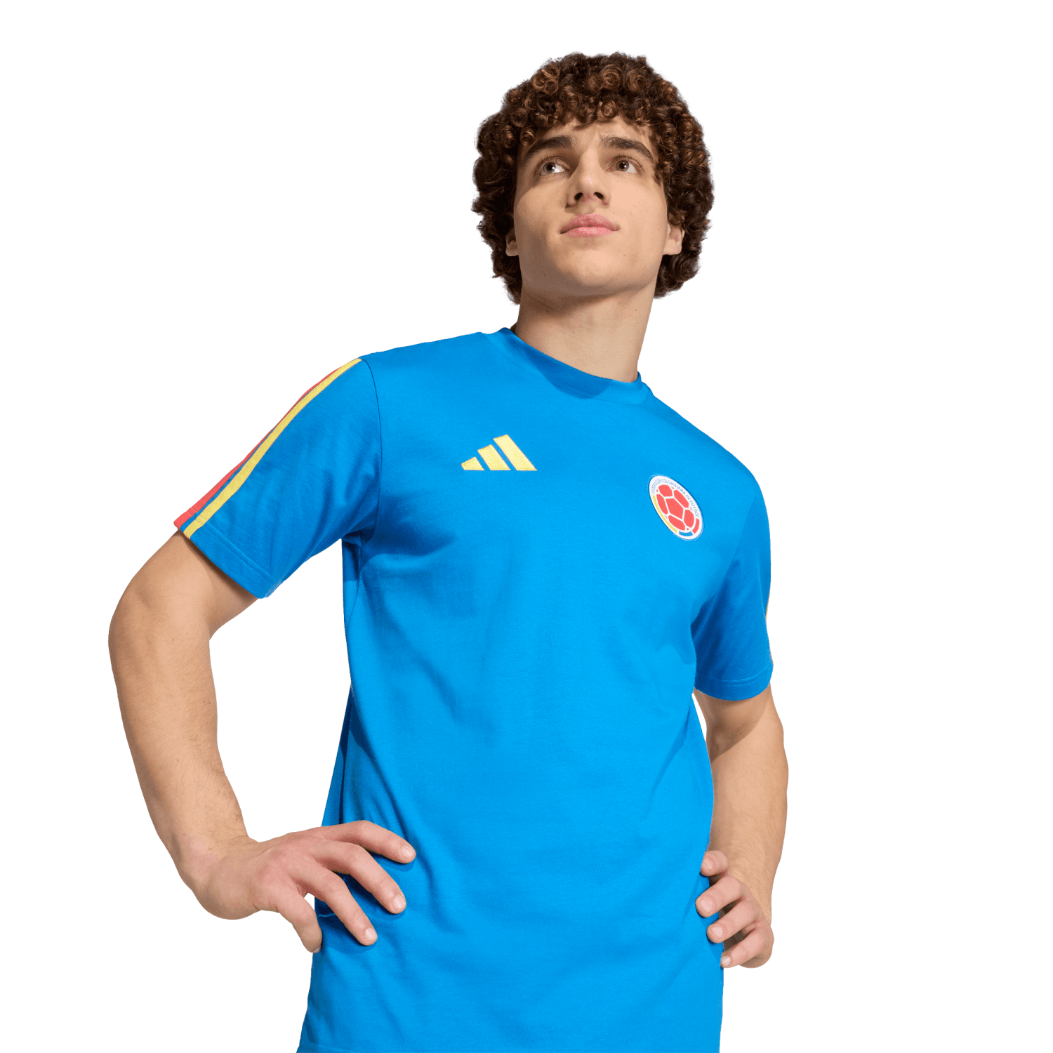 adidas Colombia DNA Royal T-Shirt - Men's