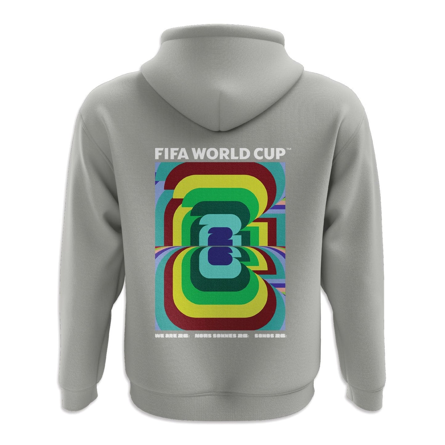 2026 World Cup Amplified Grey Hoodie - Unisex
