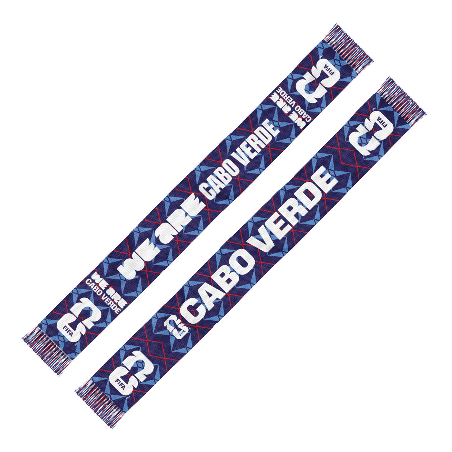 2026 World Cup We Are Cabo Verde Scarf