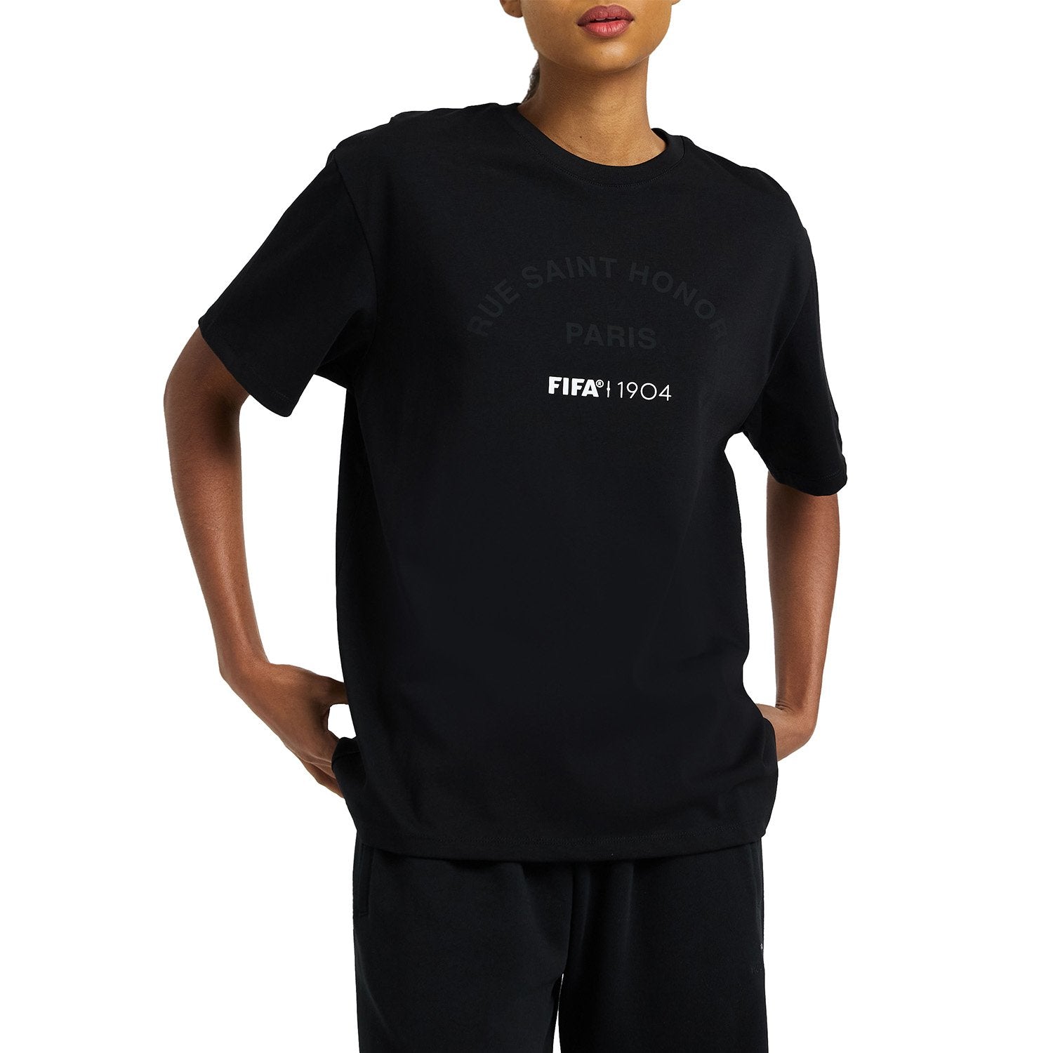 FIFA 1904 Arch Graphic Black T-Shirt - Unisex – FIFA Official Store