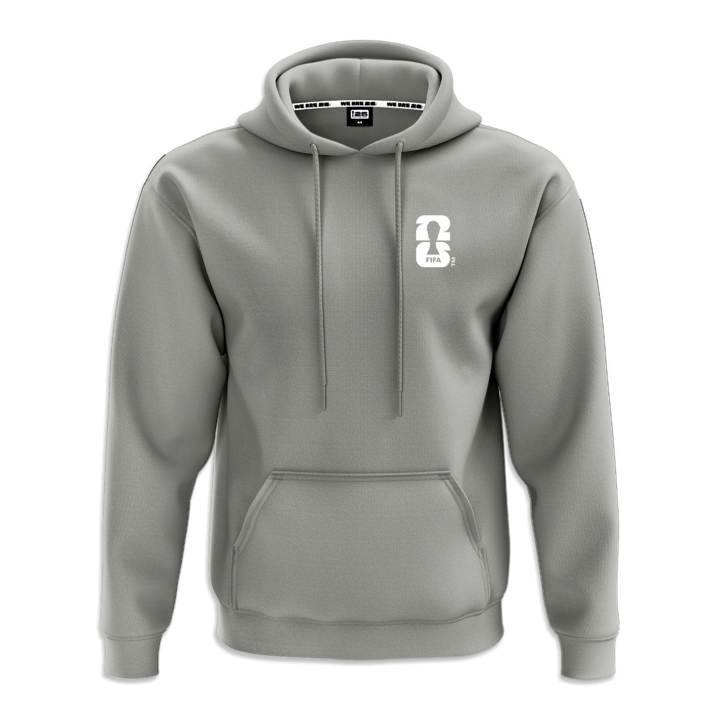 2026 World Cup Amplified Grey Hoodie - Unisex