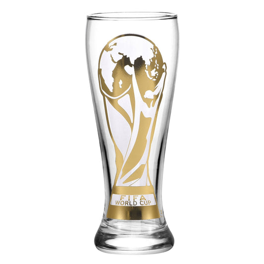 World Cup 2026 Trophy Decal Pilsner Glass
