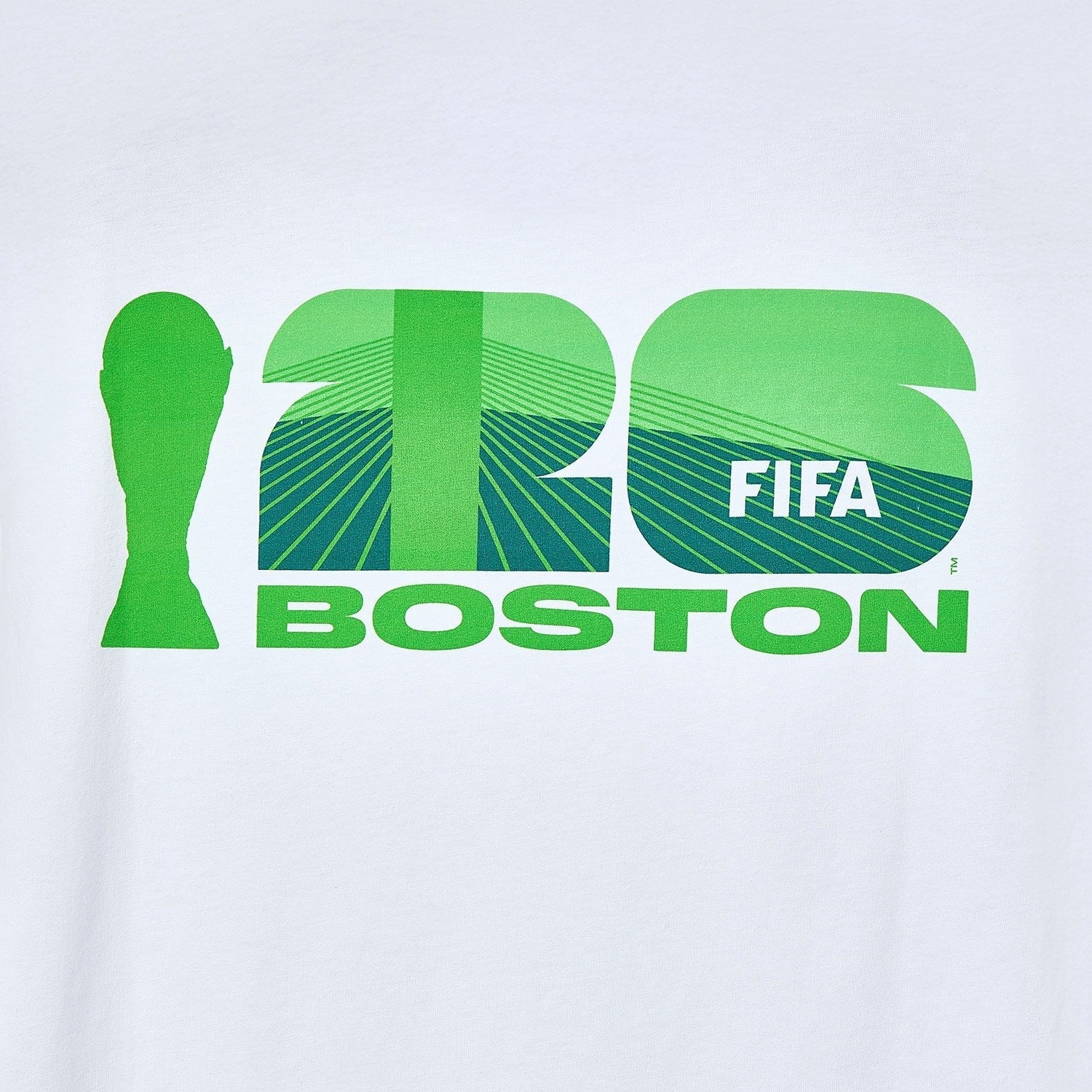2026 World Cup Boston White T-Shirt - Unisex