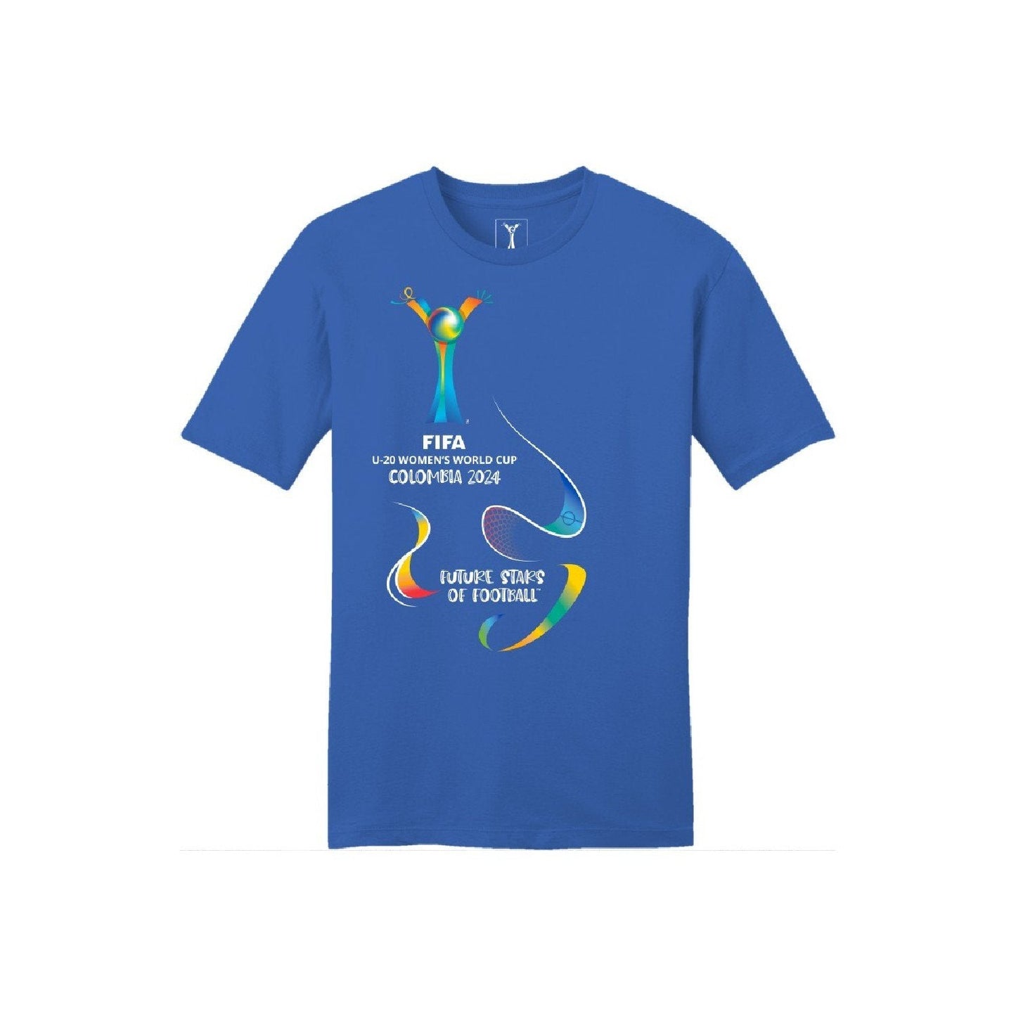 FIFA U-20 Women's World Cup Colombia 2024™ Blue Graphic Flow T-Shirt - Unisex