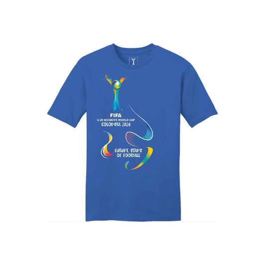 FIFA U-20 Women's World Cup Colombia 2024™ Blue Graphic Flow T-Shirt - Unisex