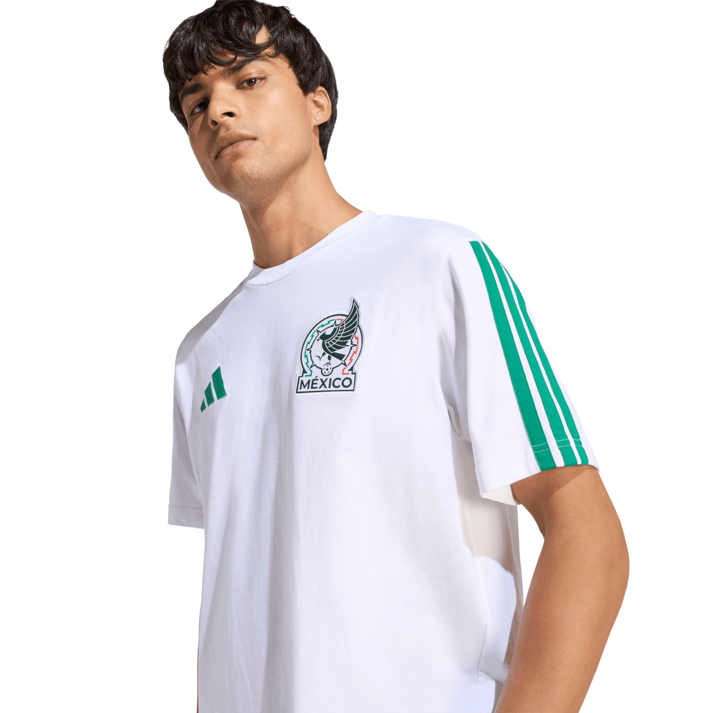 adidas Mexico DNA White T-Shirt - Men's