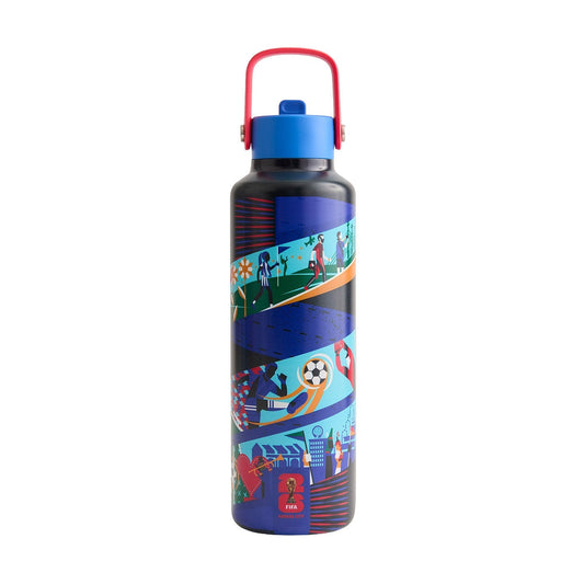 World Cup 2026 Kansas City Poster Water Bottle