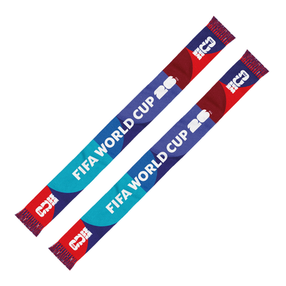 2026 World Cup Tournament Colors Scarf