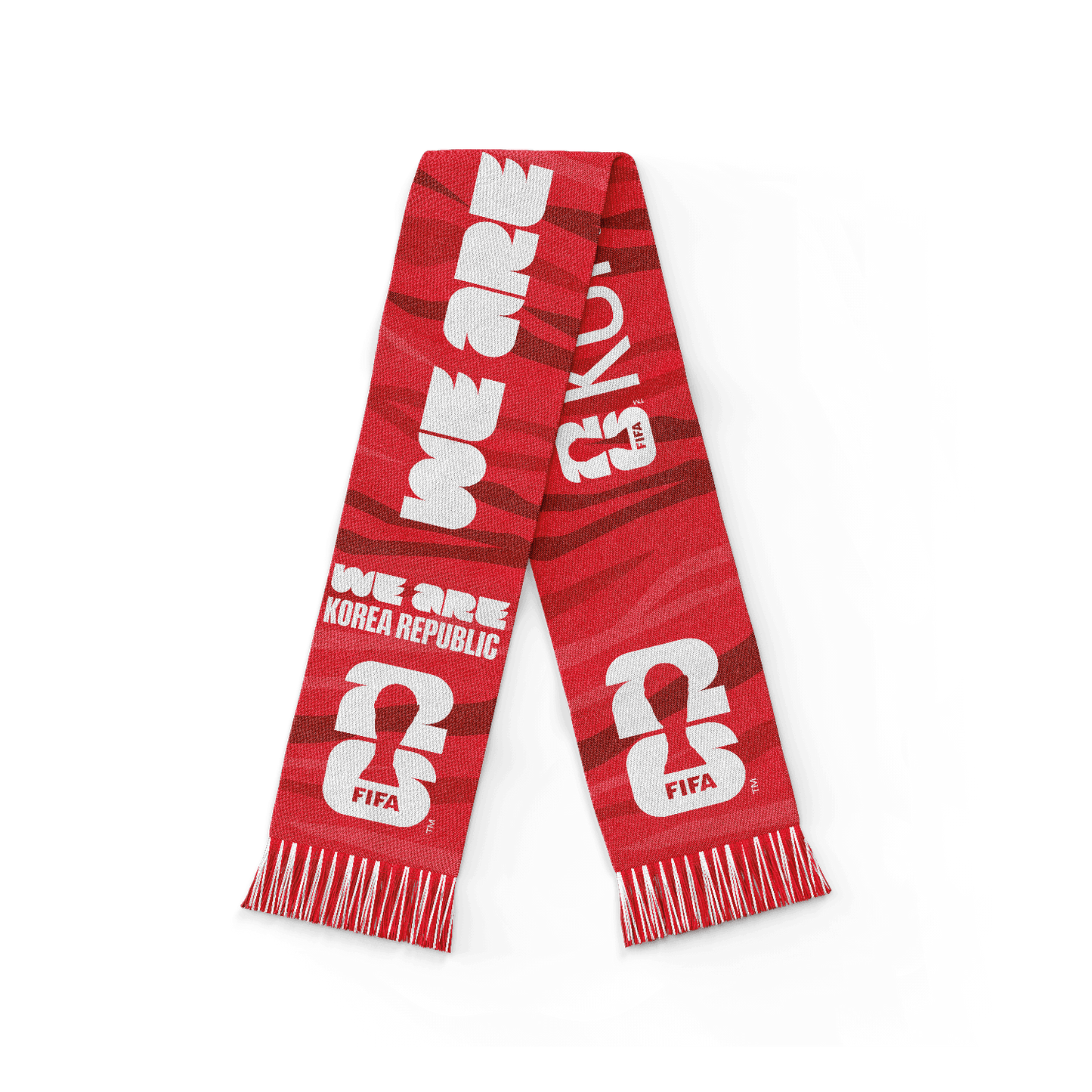 2026 World Cup We Are Korea Republic Scarf
