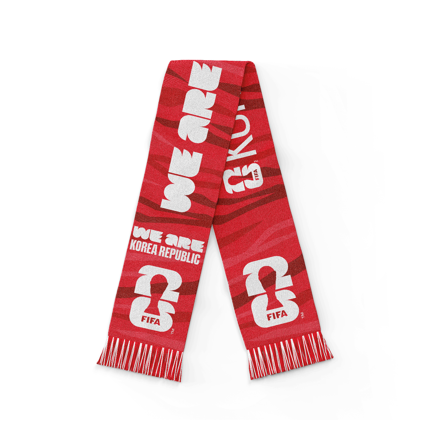 2026 World Cup We Are Korea Republic Scarf