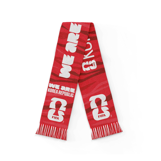 2026 World Cup We Are Korea Republic Scarf